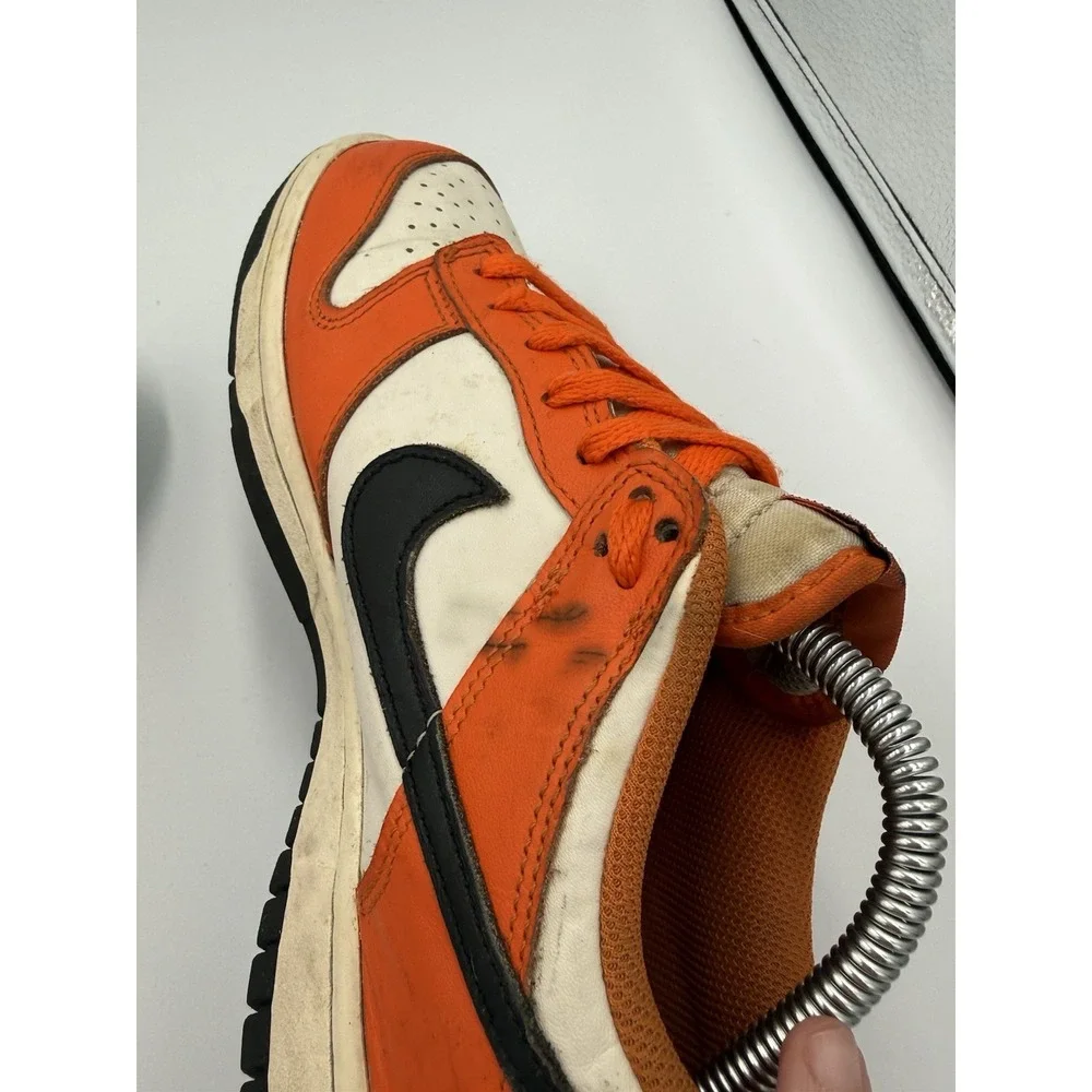 Nike Dunk Low GS Halloween 2022 Sneakers Youth Size 7Y Orange White DH9765-003